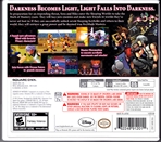 Nintendo 3DS Kingdom Hearts 3D Dream Drop Distance Back CoverThumbnail